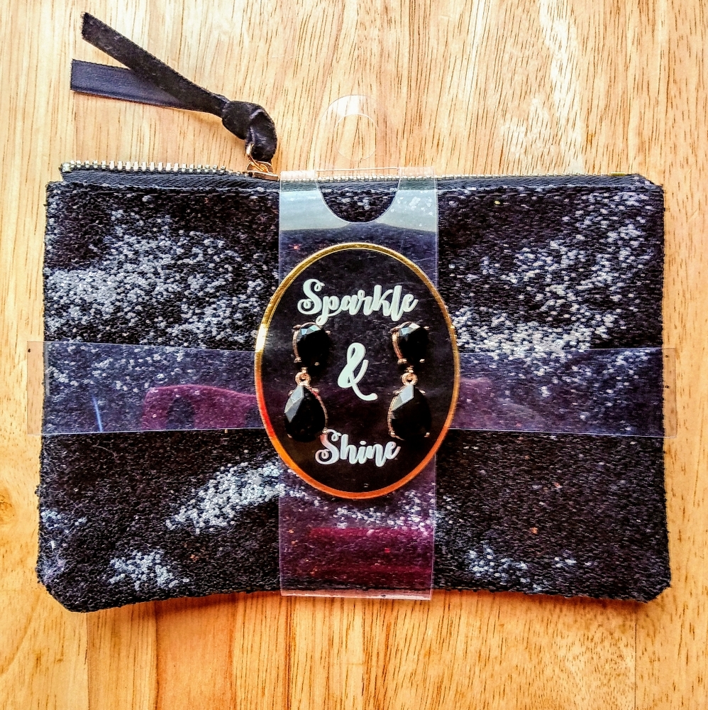 Sparkle & Shine Cosmetic Bag Gift Set✨2/$20